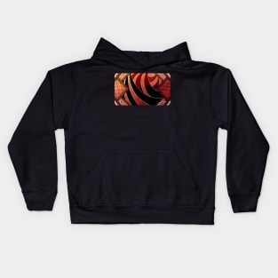 Aboriginal linework Kids Hoodie